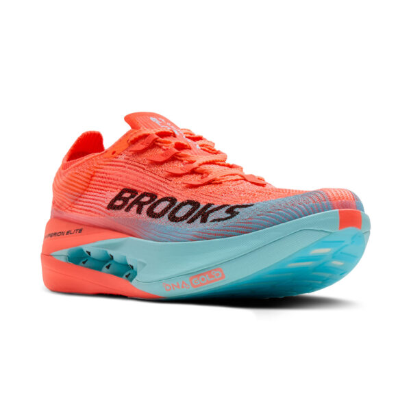 Brooks Hyperion Elite 5 - Pink Clay/Atomizer Blue - Image 3
