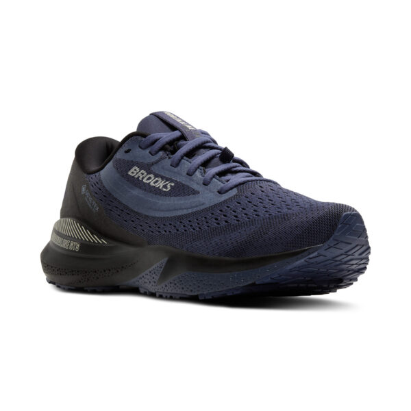 Brooks Men's Adrenaline GTS 24 GTX - Black/Nightshadow/Coconut - Image 3