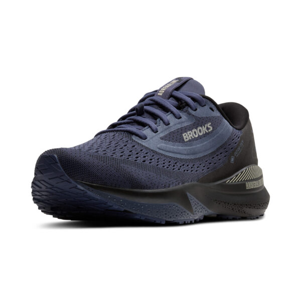 Brooks Men's Adrenaline GTS 24 GTX - Black/Nightshadow/Coconut - Image 4