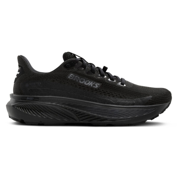 Brooks Men's Ghost 17 GTX - Black/Black/Ebony