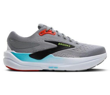 Brooks Men's Ghost Max 3 - Primer Grey/Antarctica/Red
