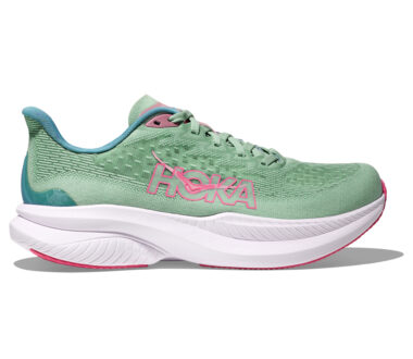 Hoka Women's Mach 6 - Jadeite/Alpine Blue