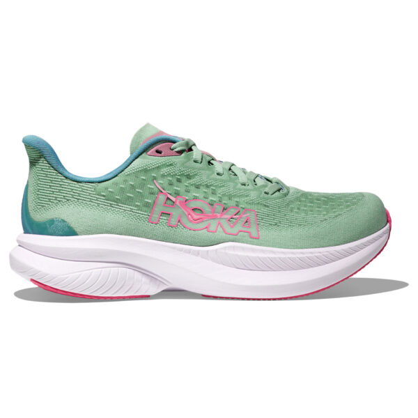 Hoka Women's Mach 6 - Jadeite/Alpine Blue