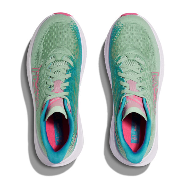 Hoka Women's Mach 6 - Jadeite/Alpine Blue - Image 6
