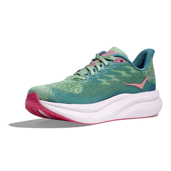 Hoka Women's Mach 6 - Jadeite/Alpine Blue - Image 4