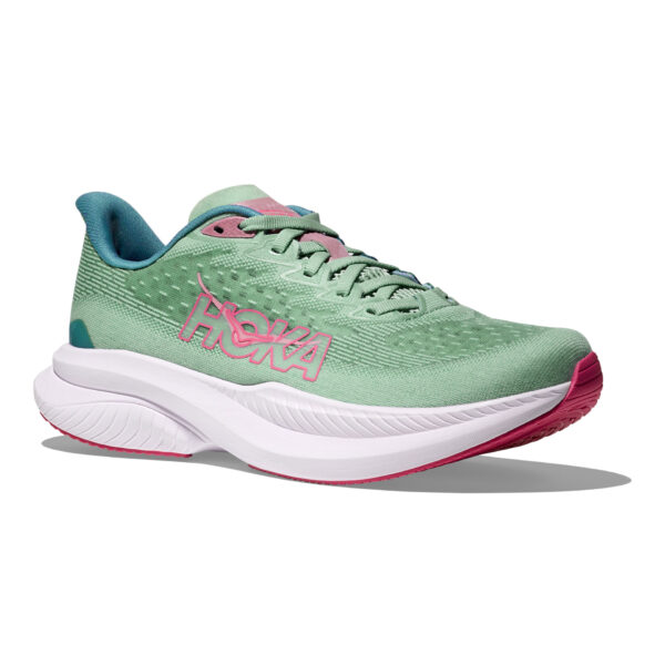 Hoka Women's Mach 6 - Jadeite/Alpine Blue - Image 3