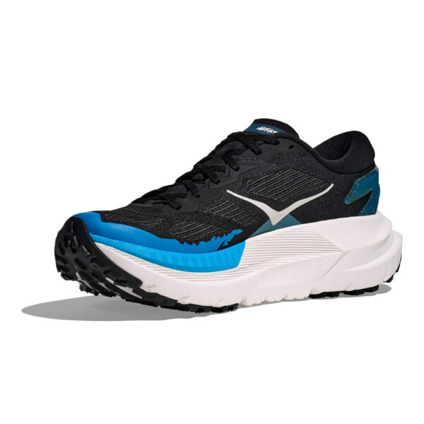 Hoka Men's Mafate X - Black/Skyward Blue - Image 4