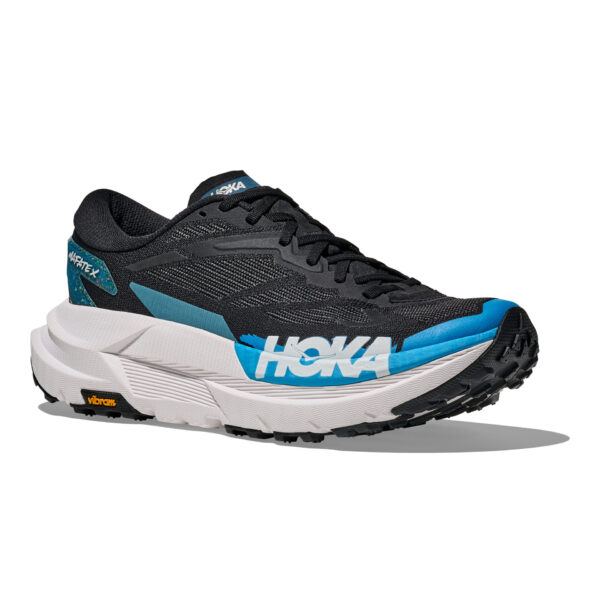 Hoka Men's Mafate X - Black/Skyward Blue - Image 3
