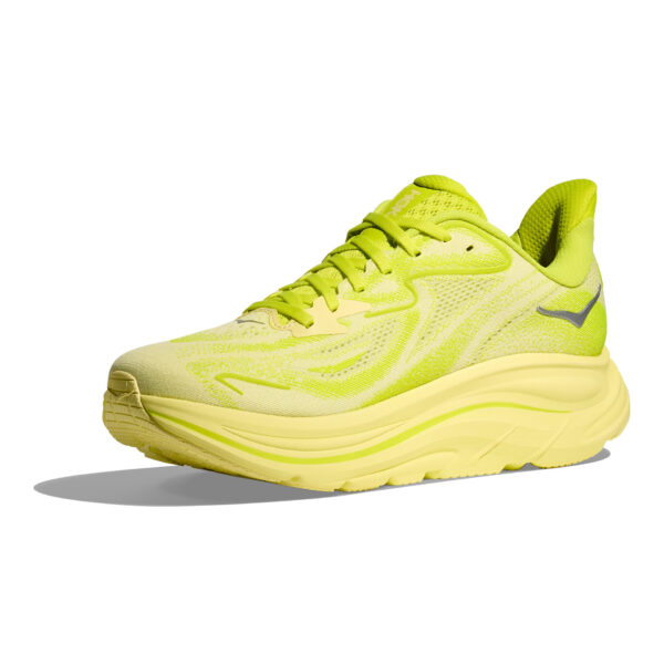 Hoka Men's Clifton 10 - Neon Hoka Citrus/Sunlight - Image 4