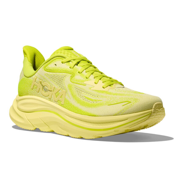 Hoka Men's Clifton 10 - Neon Hoka Citrus/Sunlight - Image 3