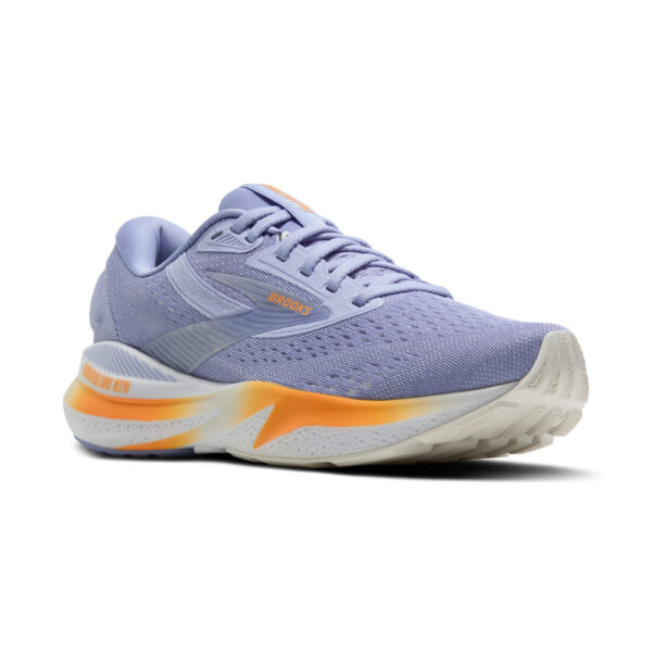 Brooks Women's Adrenaline GTS 24 - Blue Heron/White/Orange - Image 3