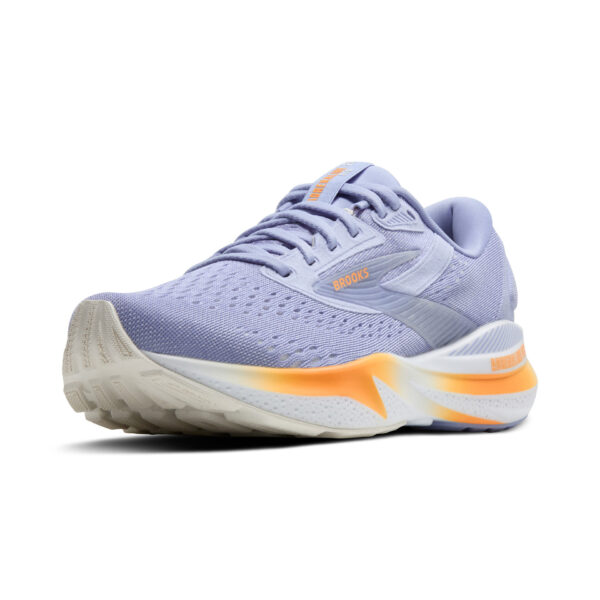 Brooks Women's Adrenaline GTS 24 - Blue Heron/White/Orange - Image 4