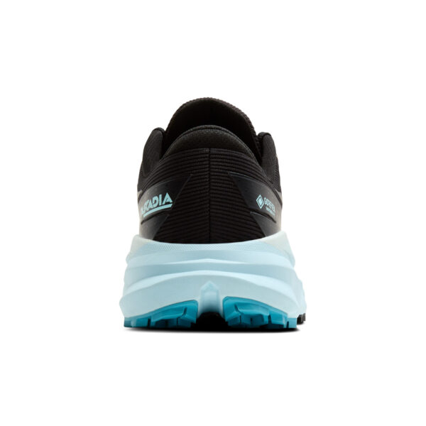Brooks Women's Cascadia 19 GTX - Black/Ebony/Blue Flower - Image 7