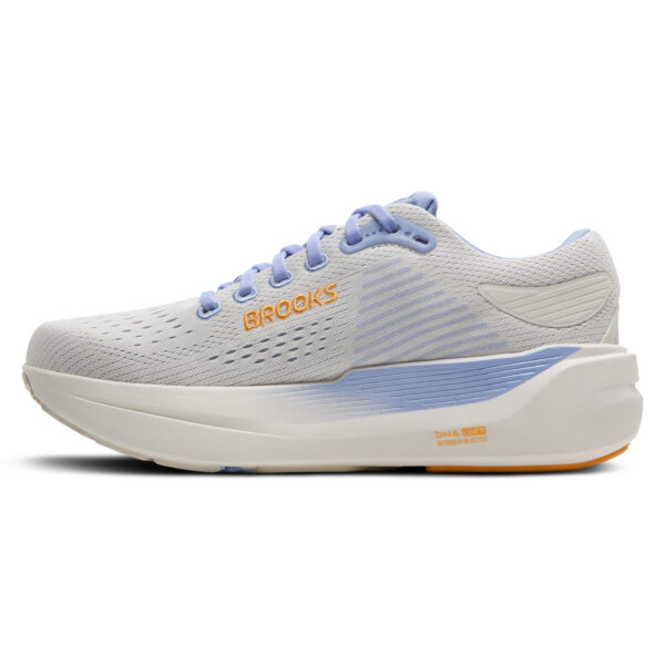 Brooks Women's Ghost Max 3 - Coconut/Blue Heron/Orange - Image 2