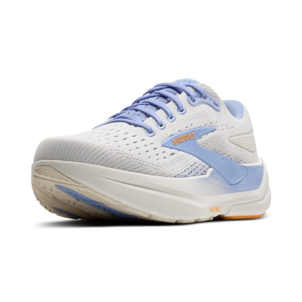 Brooks Women's Ghost Max 3 - Coconut/Blue Heron/Orange - Image 4
