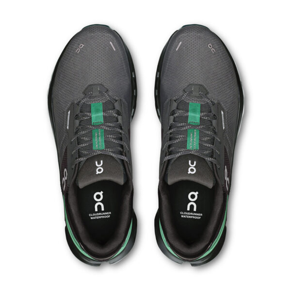 On Men's Cloudrunner 2 Waterproof - Eclipse/Rosemary - Image 4