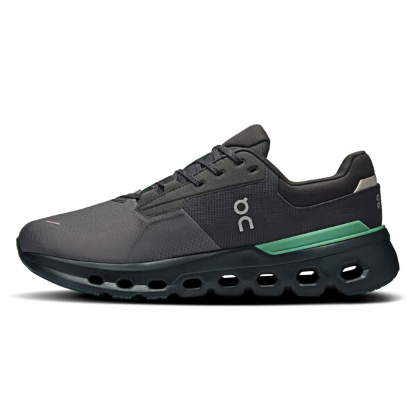 On Men's Cloudrunner 2 Waterproof - Eclipse/Rosemary - Image 2