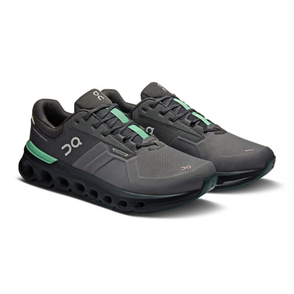 On Men's Cloudrunner 2 Waterproof - Eclipse/Rosemary - Image 3
