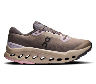 On Women's Cloudsurfer Trail 2 Waterproof - Cinder/Desert