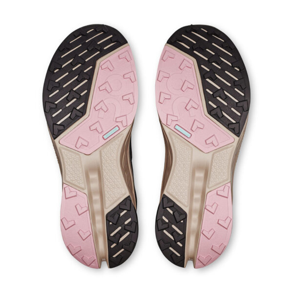 On Women's Cloudsurfer Trail 2 Waterproof - Cinder/Desert - Image 5