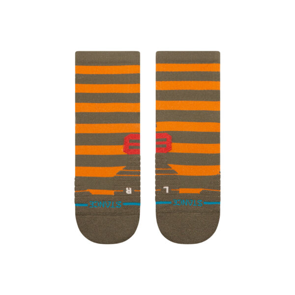 Stance Lumberjack Mid Ribbed Quarter - Military Green - Image 2