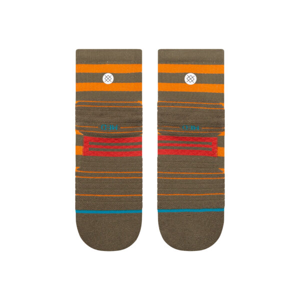 Stance Lumberjack Mid Ribbed Quarter - Military Green - Image 3
