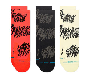 Stance Glacier Light Crew 3 Pack - Neon Pink