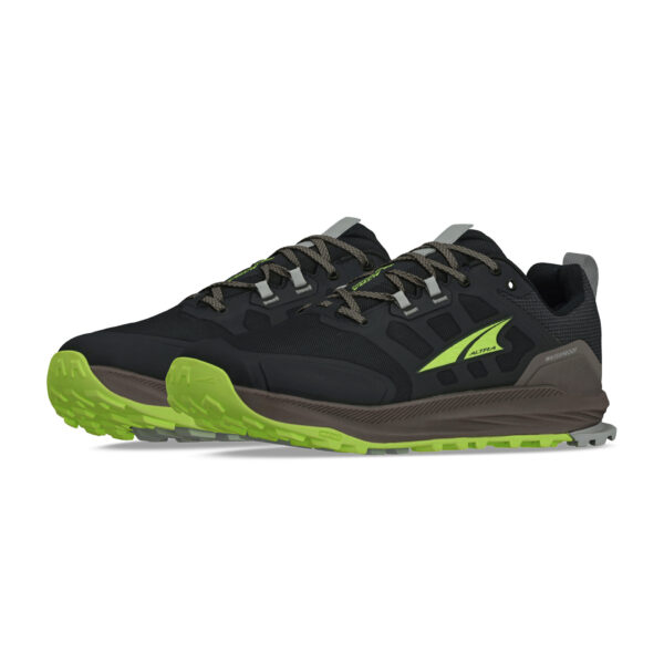 Altra Men's Lone Peak 9 Waterproof - Lime/Black - Image 3
