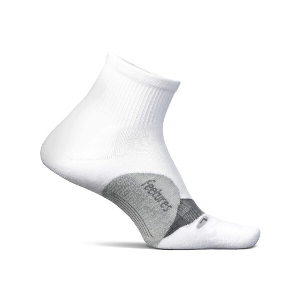 Feetures Elite Light Cushion Quarter - White