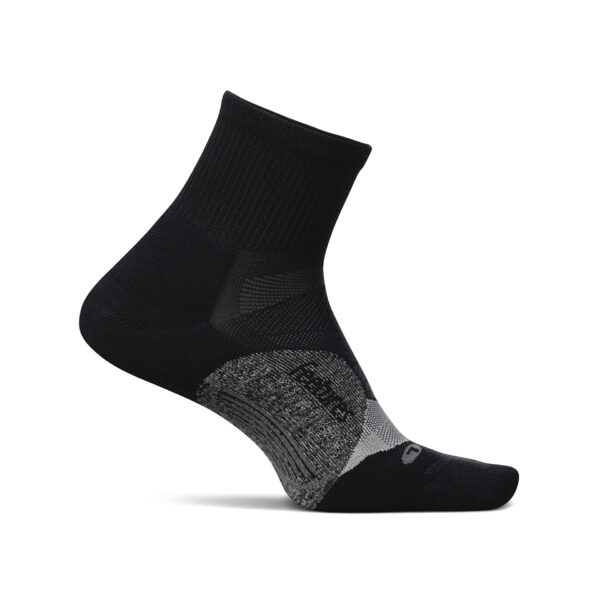 Feetures Elite Light Cushion Quarter - Black