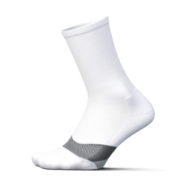Feetures Elite Light Cushion Mini Crew - White - Image 4