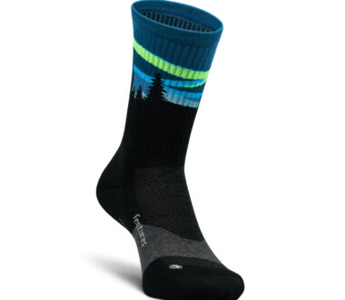 Feetures Trail Max Cushion Mini Crew - Blue Aurora