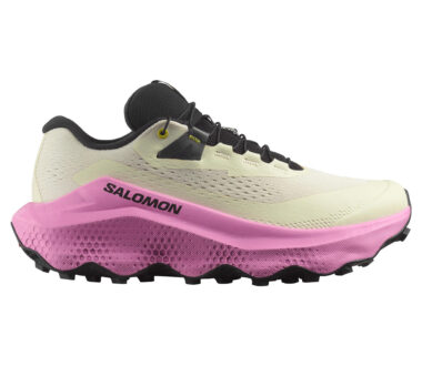 Salomon Women's Ultra Glide 3 - Almond Milk/Cyclamen/Black
