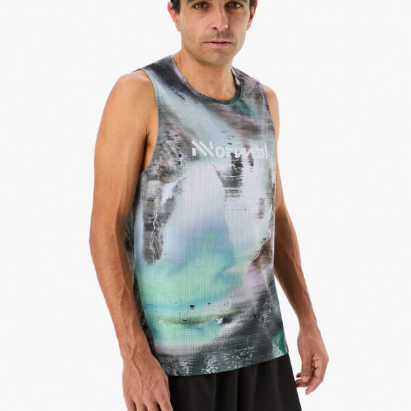 NNormal Men's Race Tank - Nature AI Print - Image 4