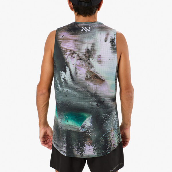 NNormal Men's Race Tank - Nature AI Print - Image 5