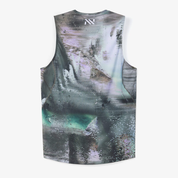 NNormal Men's Race Tank - Nature AI Print - Image 2
