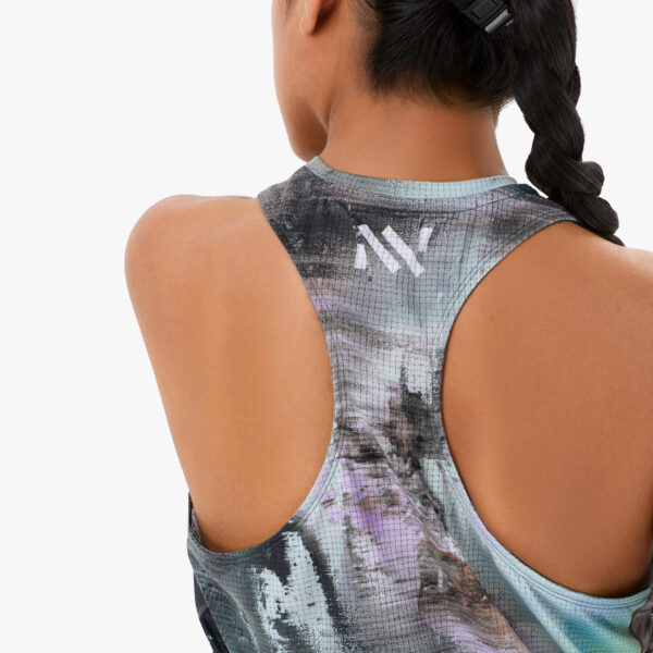 NNormal Women's Race Tank - Nature AI Print - Image 6