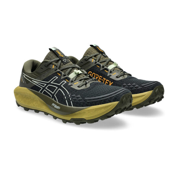 Asics Men's Gel-Trabuco 13 GTX - Black/Whisper Green - Image 3