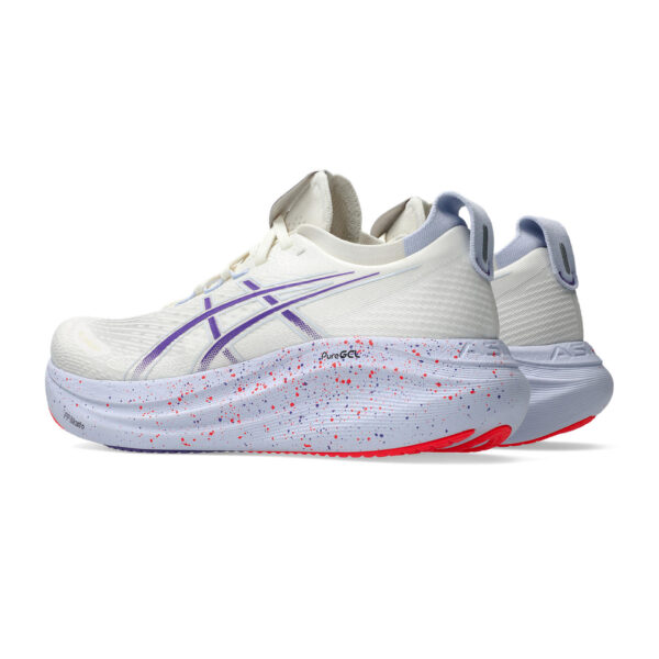 Asics Men's Gel-Nimbus 27 Tokyo - Cream/Edo Purple - Image 4