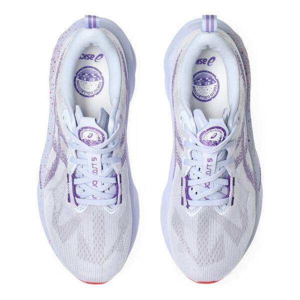 Asics Men's Novablast 5 Tokyo - Blue Fade/Edo Purple - Image 5