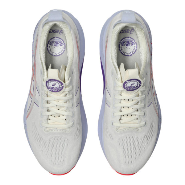 Asics Men's Gel-Kayano 32 Tokyo - Cream/Edo Purple - Image 5