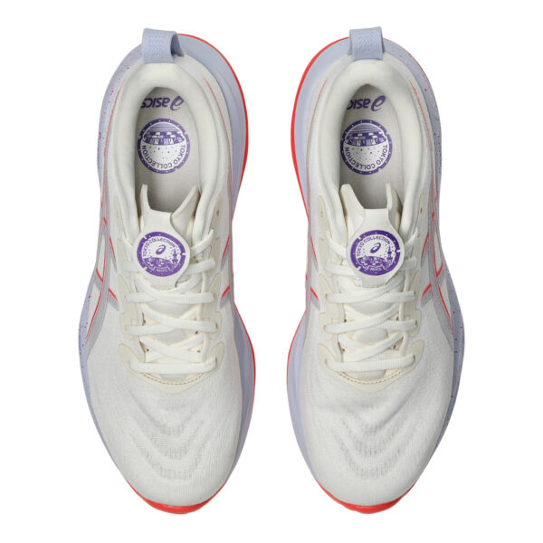 Asics Men's Gel-Cumulus 27 Tokyo - Cream/Edo Purple - Image 5