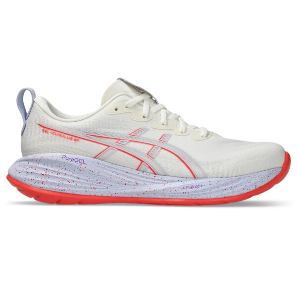 Asics Men's Gel-Cumulus 27 Tokyo - Cream/Edo Purple