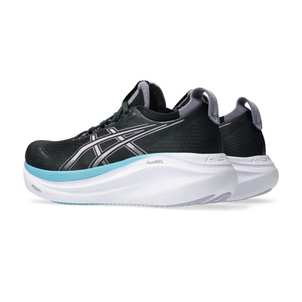 Asics Women's Gel-Nimbus 27 - Black/Dusk Violet - Image 4