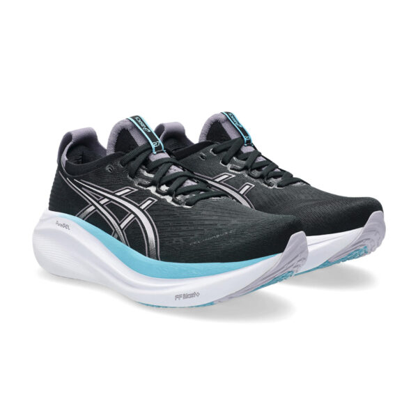 Asics Women's Gel-Nimbus 27 - Black/Dusk Violet - Image 3