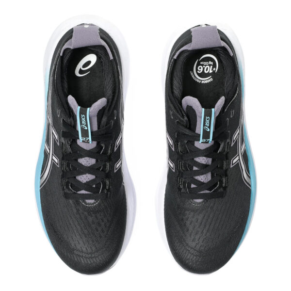 Asics Women's Gel-Nimbus 27 - Black/Dusk Violet - Image 5