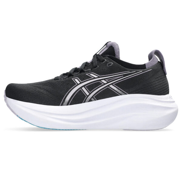 Asics Women's Gel-Nimbus 27 - Black/Dusk Violet - Image 2