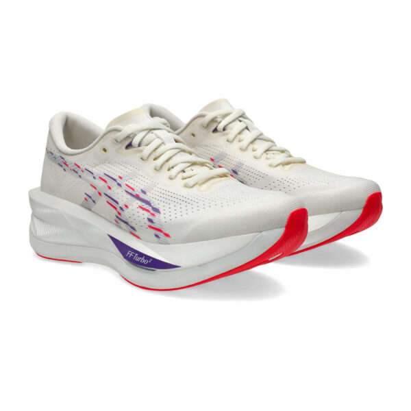 Asics Women's Sonicblast - Cream/Blue Fade - Image 3
