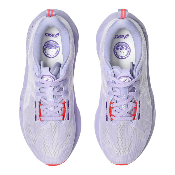 Asics Women's Novablast 5 Tokyo - Vapor/Edo Purple - Image 5