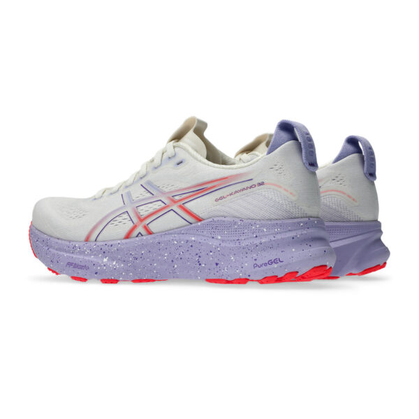 Asics Women's Gel-Kayano 32 Tokyo - Cream/Edo Purple - Image 4